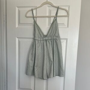Elegant Sage Green Women's Top